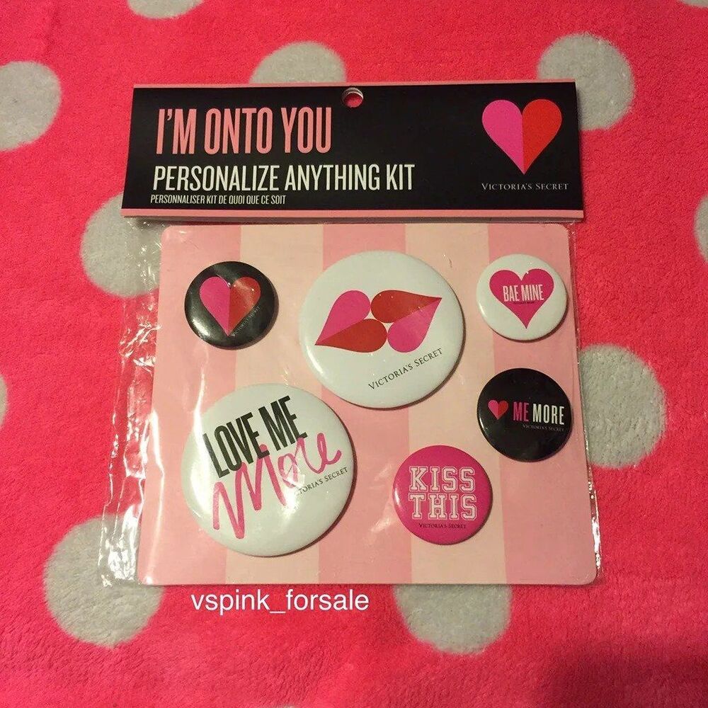 Victoria's Secret Personalize Anything Kit new VS Collector